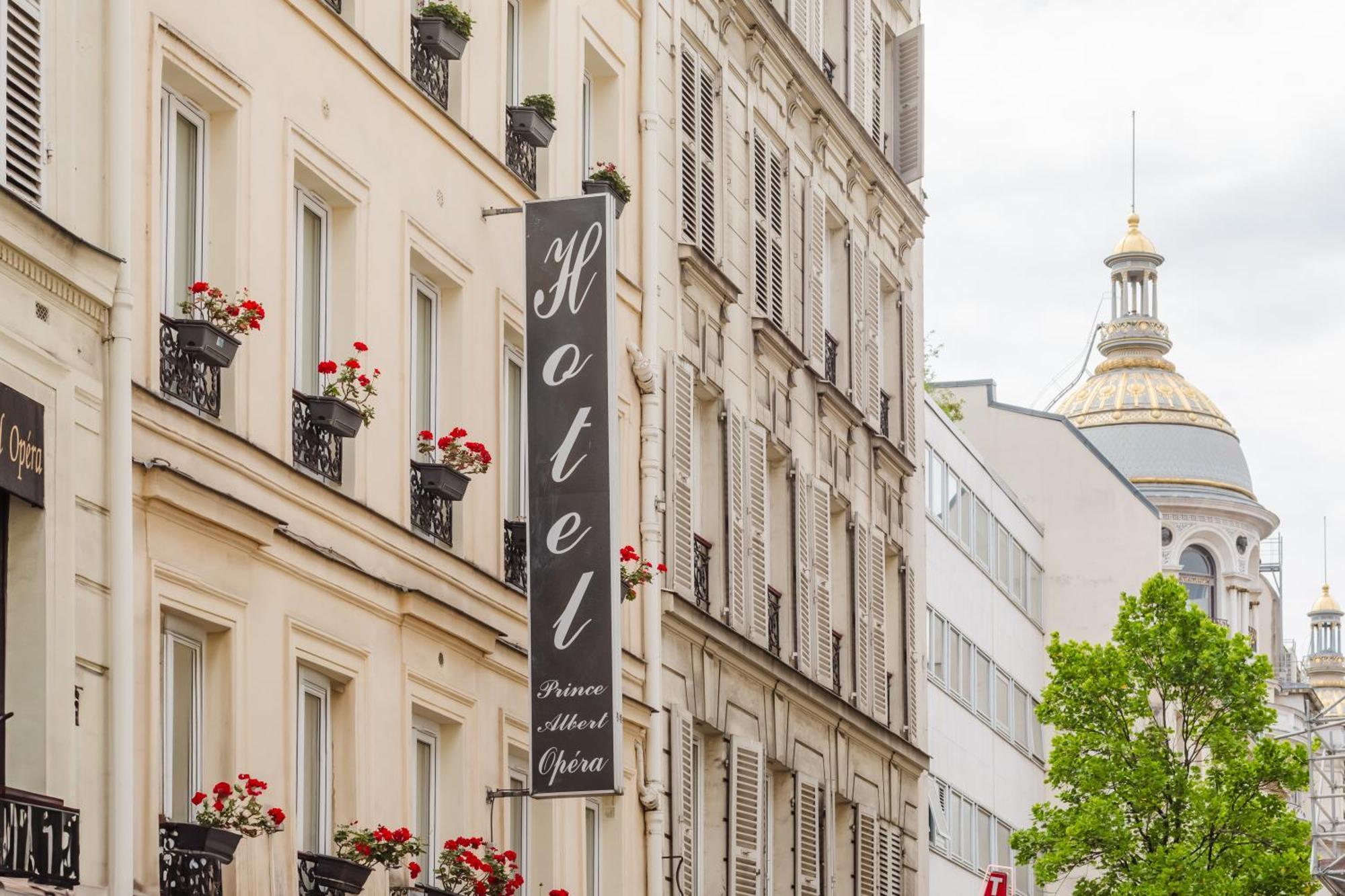 Hotel Prince Albert Opéra Parijs Buitenkant foto