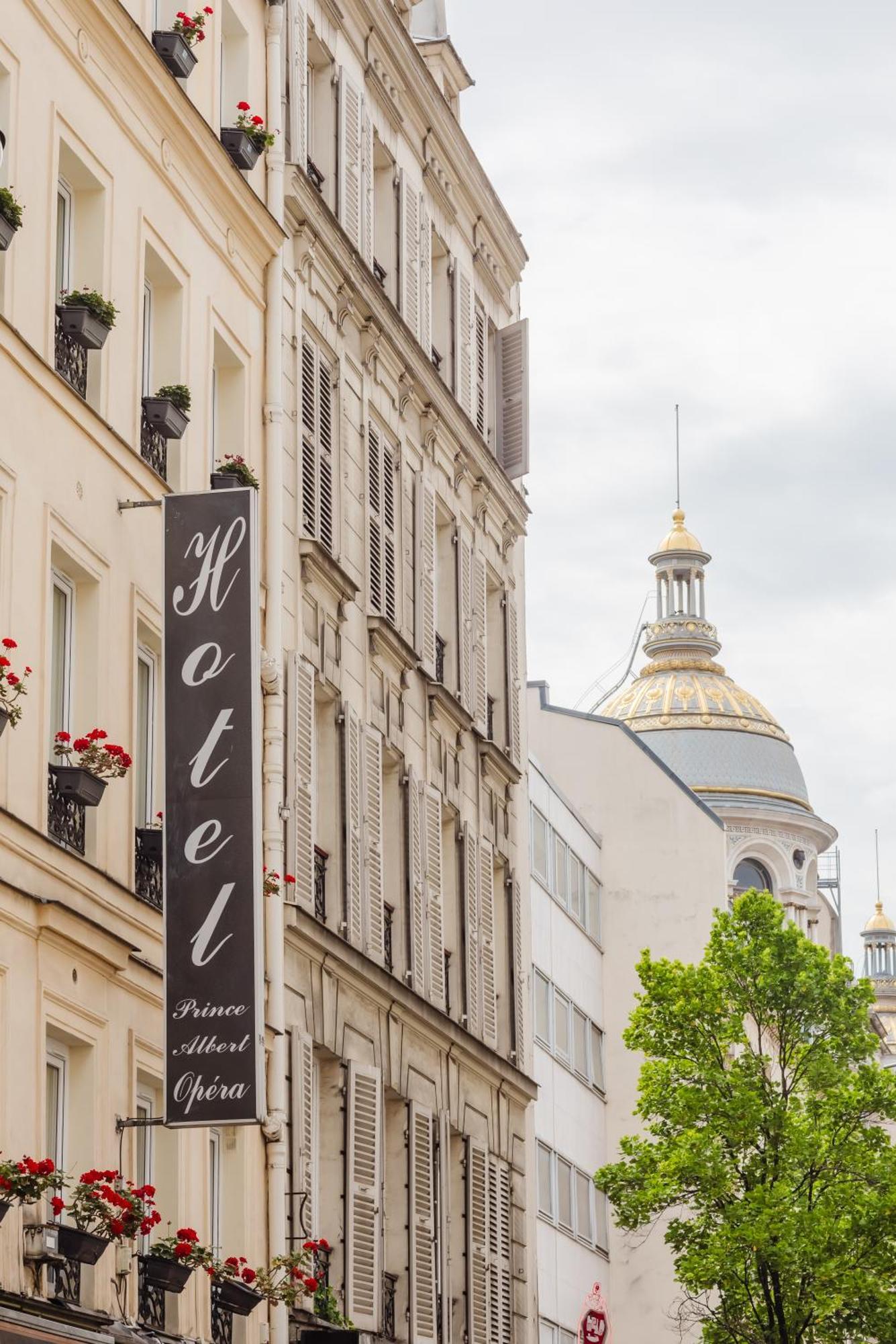 Hotel Prince Albert Opéra Parijs Buitenkant foto