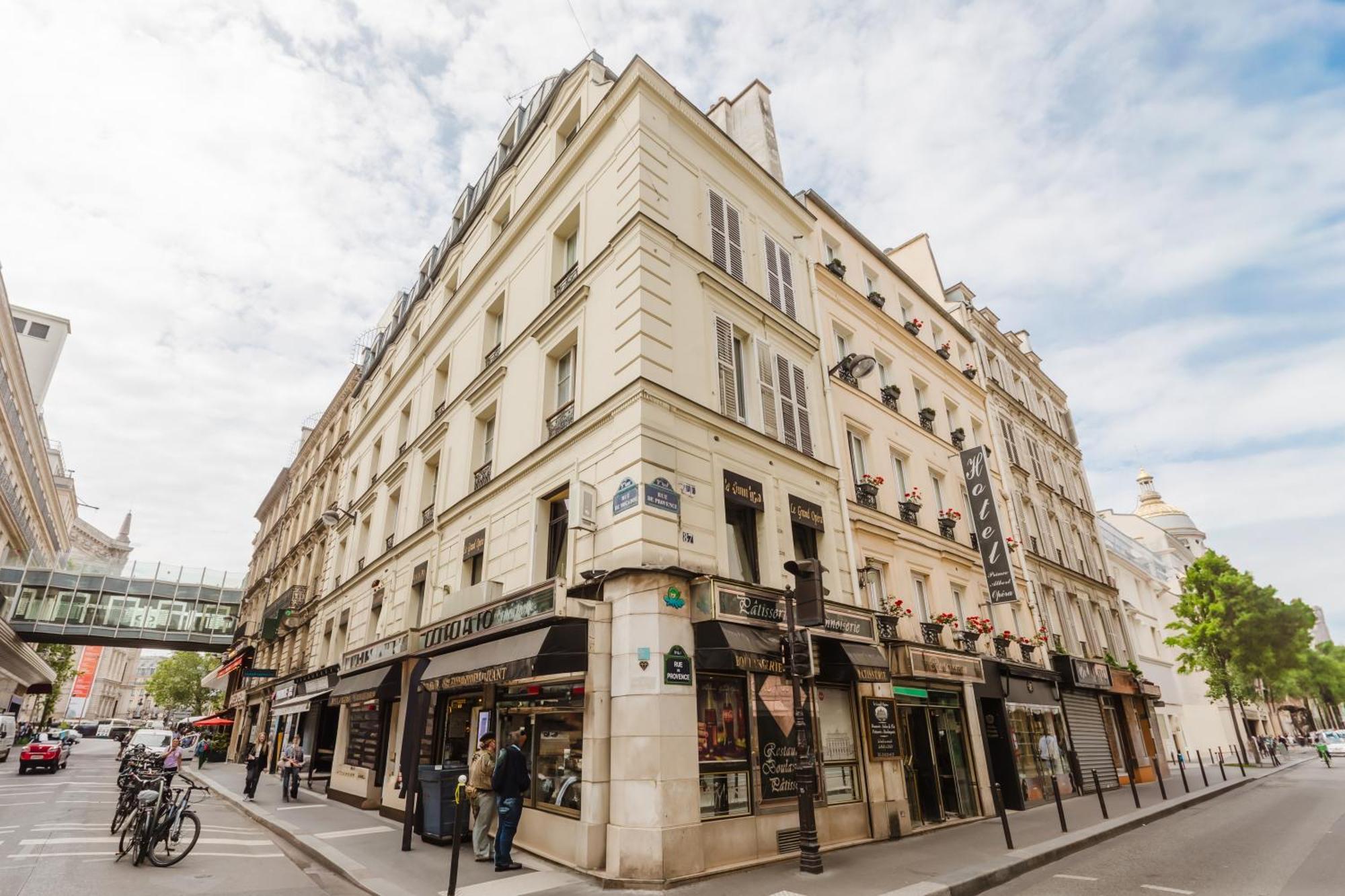 Hotel Prince Albert Opéra Parijs Buitenkant foto